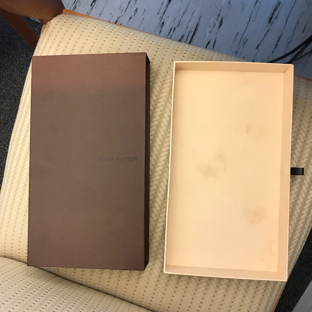 Authentic Louis Vuitton Zippy wallet box